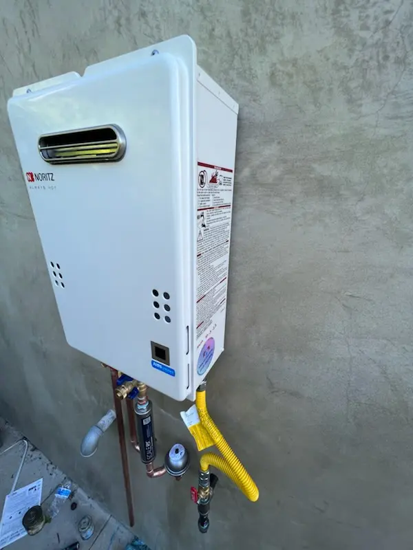 Tankless water heater installation for Bethel homes